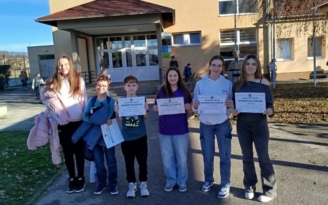 Izvrsni rezultati na županijskom natjecanju iz informatike