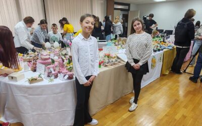 Regočeva gredica na uskrsnoj izložbi učeničkih zadruga